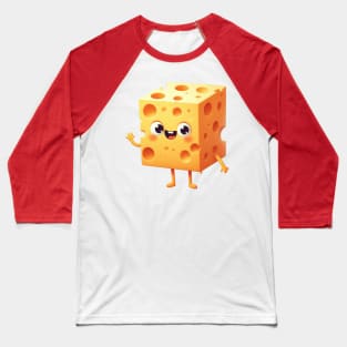 Cute Cheese Baseball T-Shirt